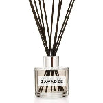 Oud  Natural Reed Diffuser in Clear Bottle with Black Reeds