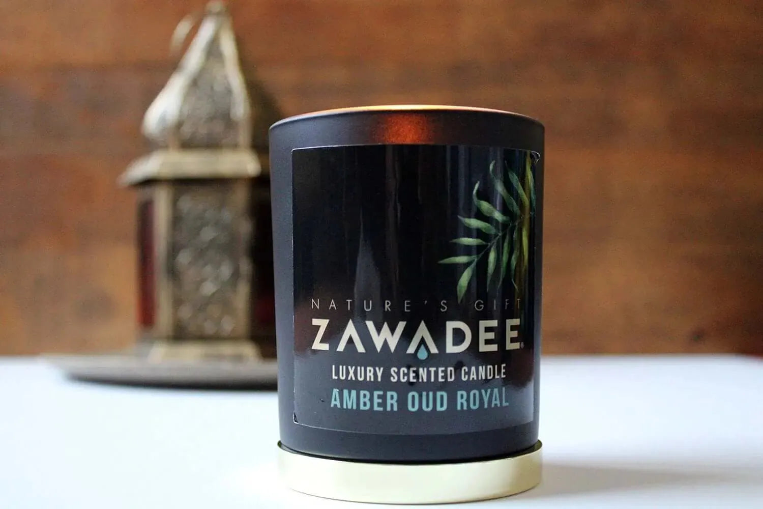 Amber Oud Royal Scented Candle - Zawadee_Oud Scented Candle Amber Oud Royal Scented Candle - Zawadee_Oud Scented Candle