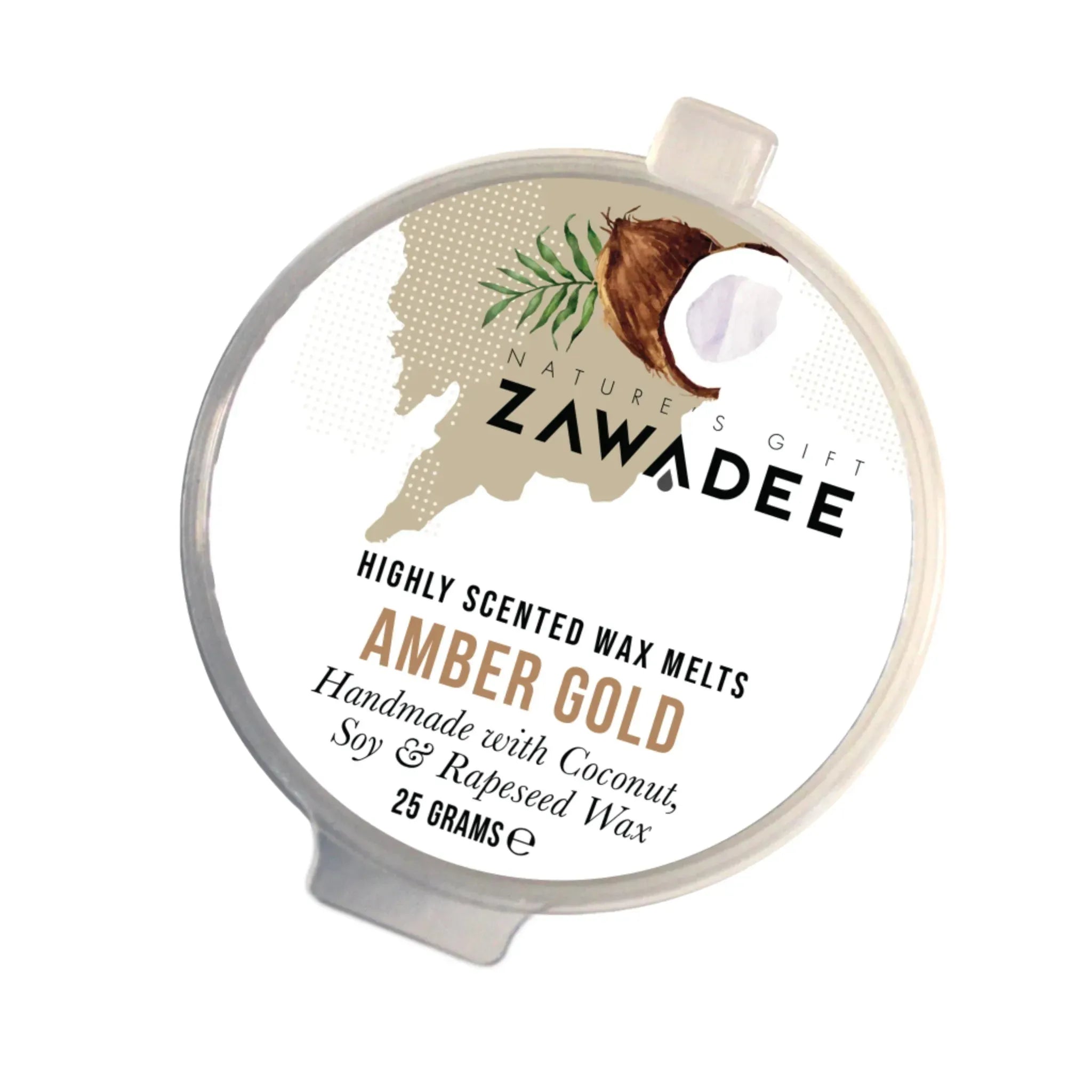 Amber Gold Strong Scented High End Wax Melt - Zawadee_Wax Melts