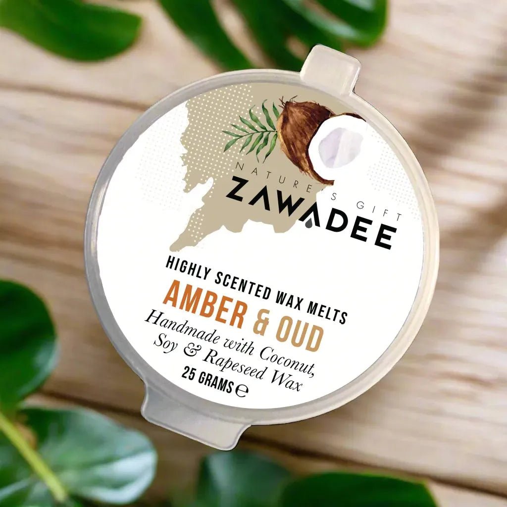 Amber & Oud Strong Scented High End Wax Melt - Zawadee_Wax Melts