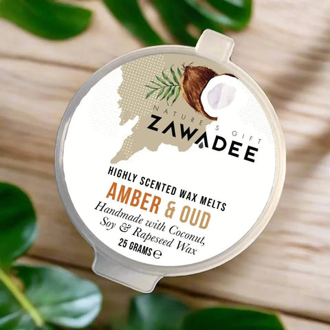 Amber & Oud Strong Scented High End Wax Melt - Zawadee_Wax Melts