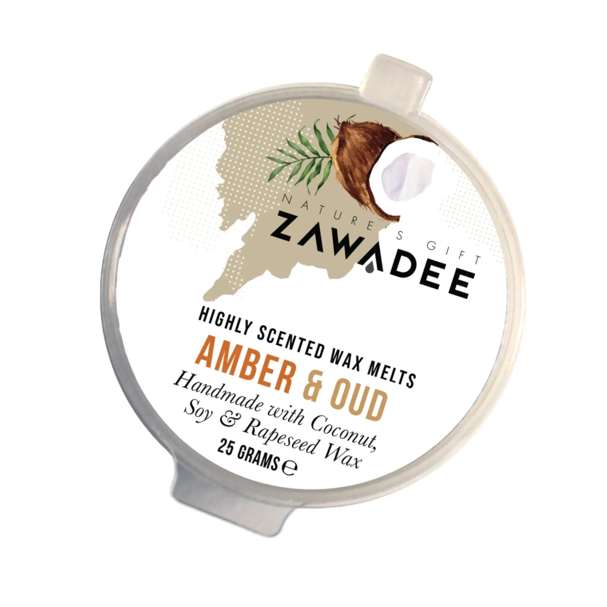 Amber & Oud Strong Scented High End Wax Melt - Zawadee_Wax Melts