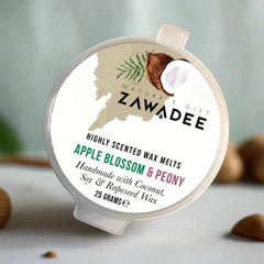 Apple Blossom & Peony Strong Scented High End Wax Melt - Zawadee_Wax Melts