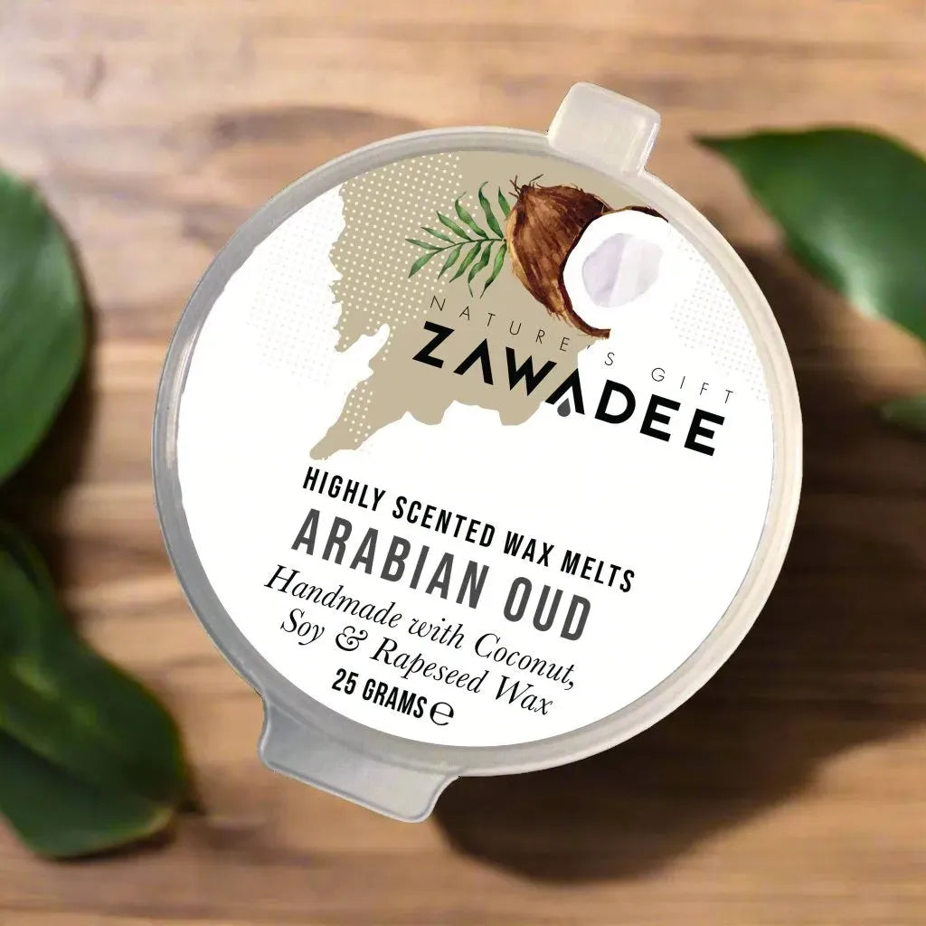 Arabian Oud Scented Wax Melt Pots - Zawadee_Wax Melts