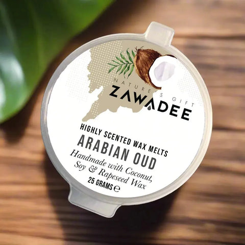 Arabian Oud Scented Wax Melt Pots - Zawadee_Wax Melts