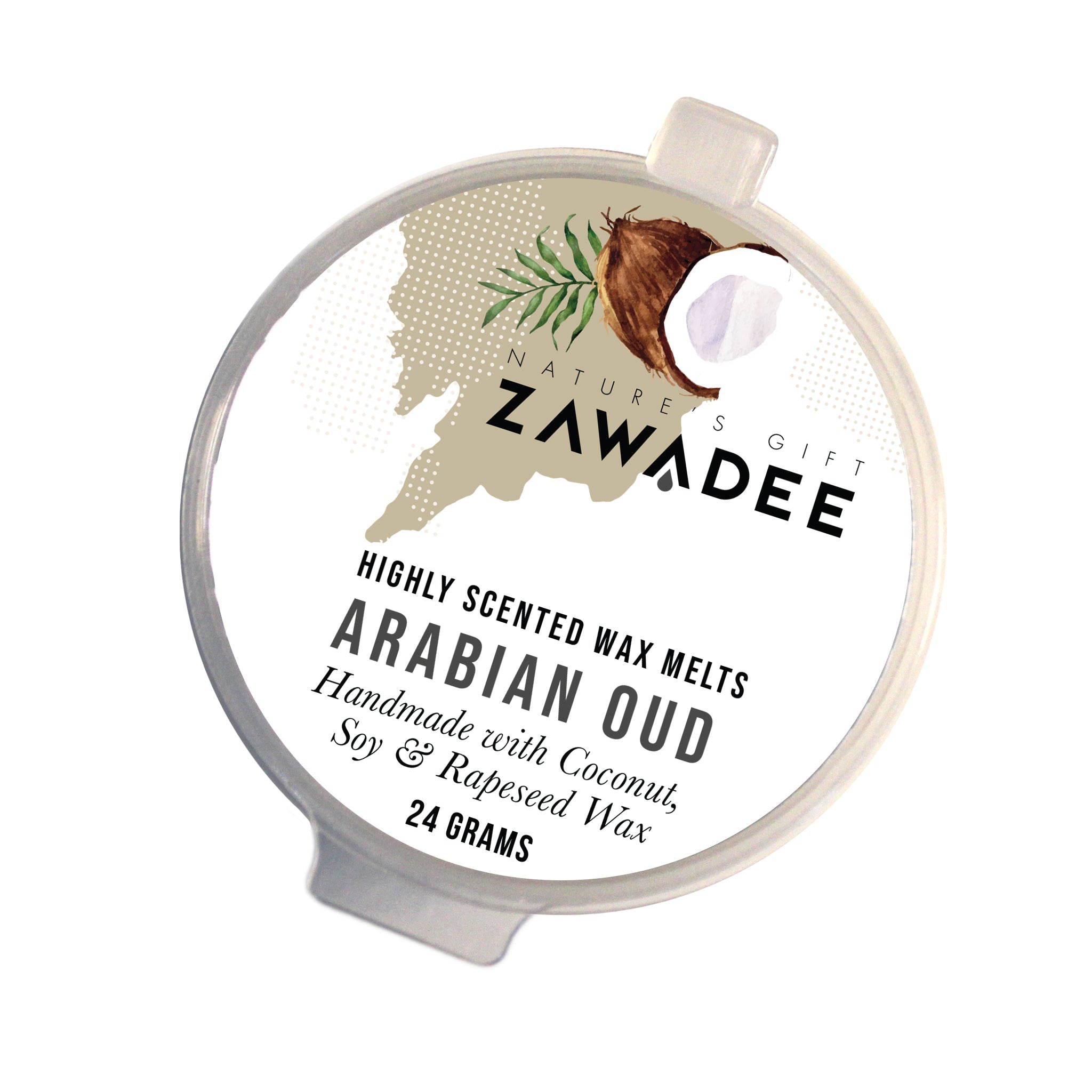 Arabian Oud Scented Wax Melt Pots - Zawadee_Wax Melts