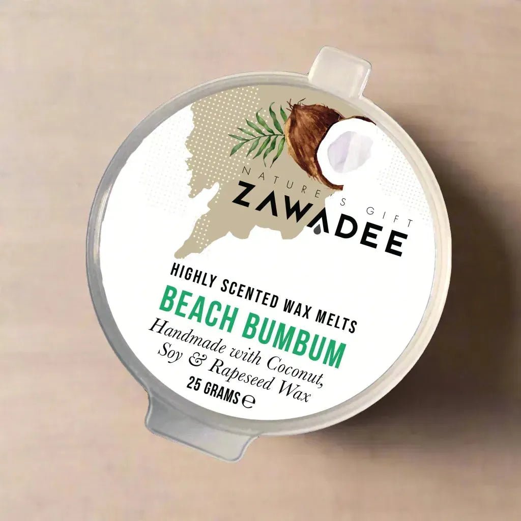 Beach BumBum Strong Scented High End Wax Melt - Zawadee_Wax Melts