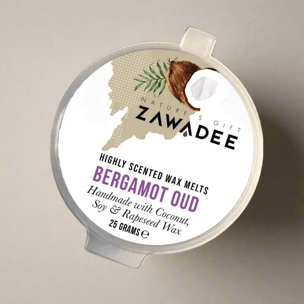 Bergamot Oud Scented High End Wax Melts - Zawadee_Wax Melts