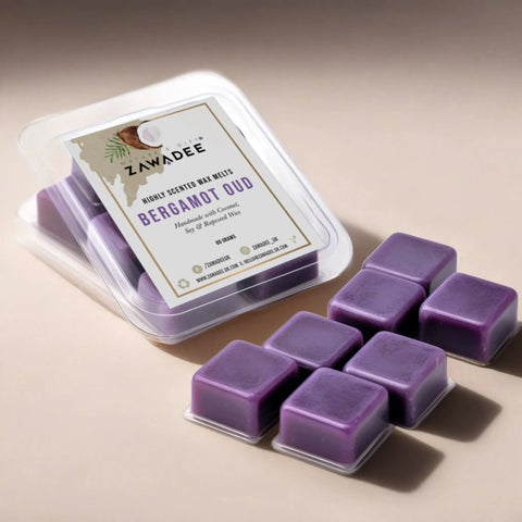 Bergamot Oud Scented Wax Melts - Zawadee_Wax Melts