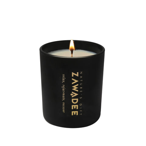 Black Oud Scented Candle - Zawadee_Oud Scented Candle