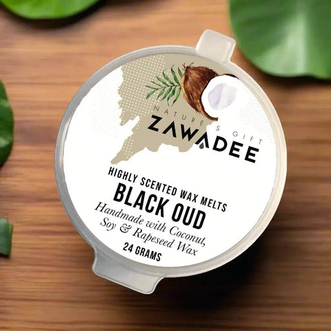 Black Oud Scented High End Wax Melt - Zawadee_Wax Melts