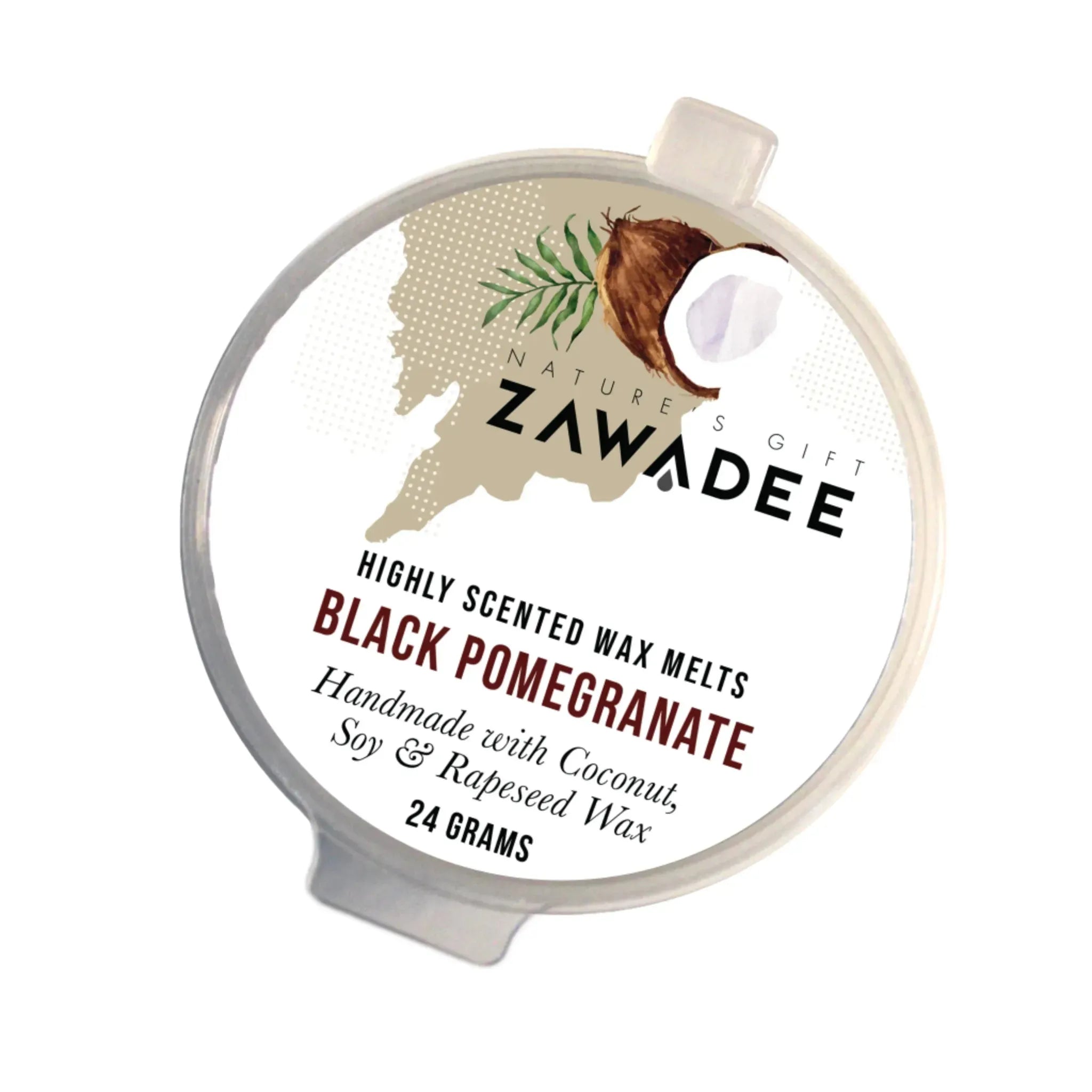 Black Pomegranate Strong Scented High End Wax Melt - Zawadee_Wax Melts