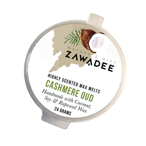 Cashmere Oud Scented Wax Melt Pots - Zawadee_Wax Melts