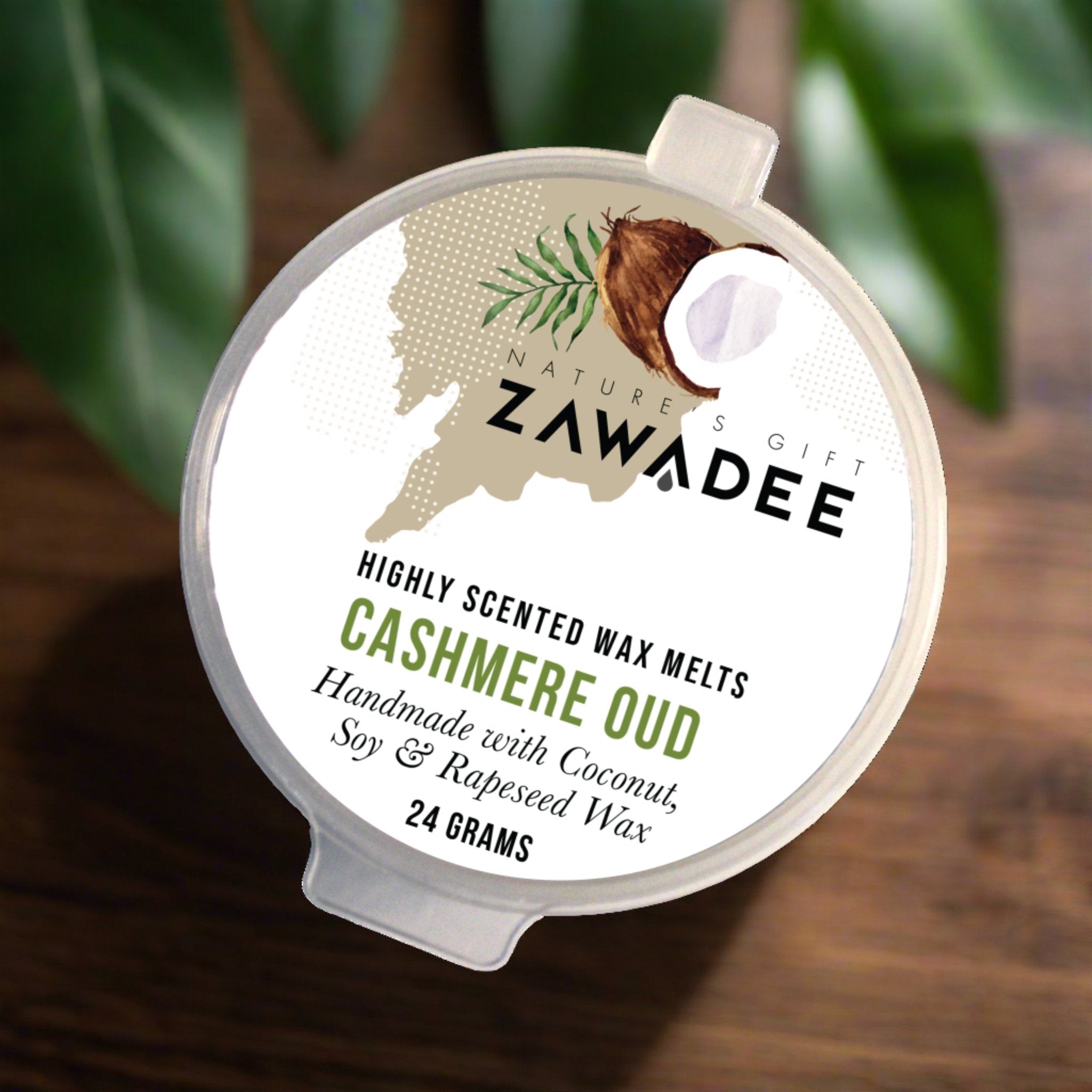 Cashmere Oud Scented Wax Melt Pots - Zawadee_Wax Melts