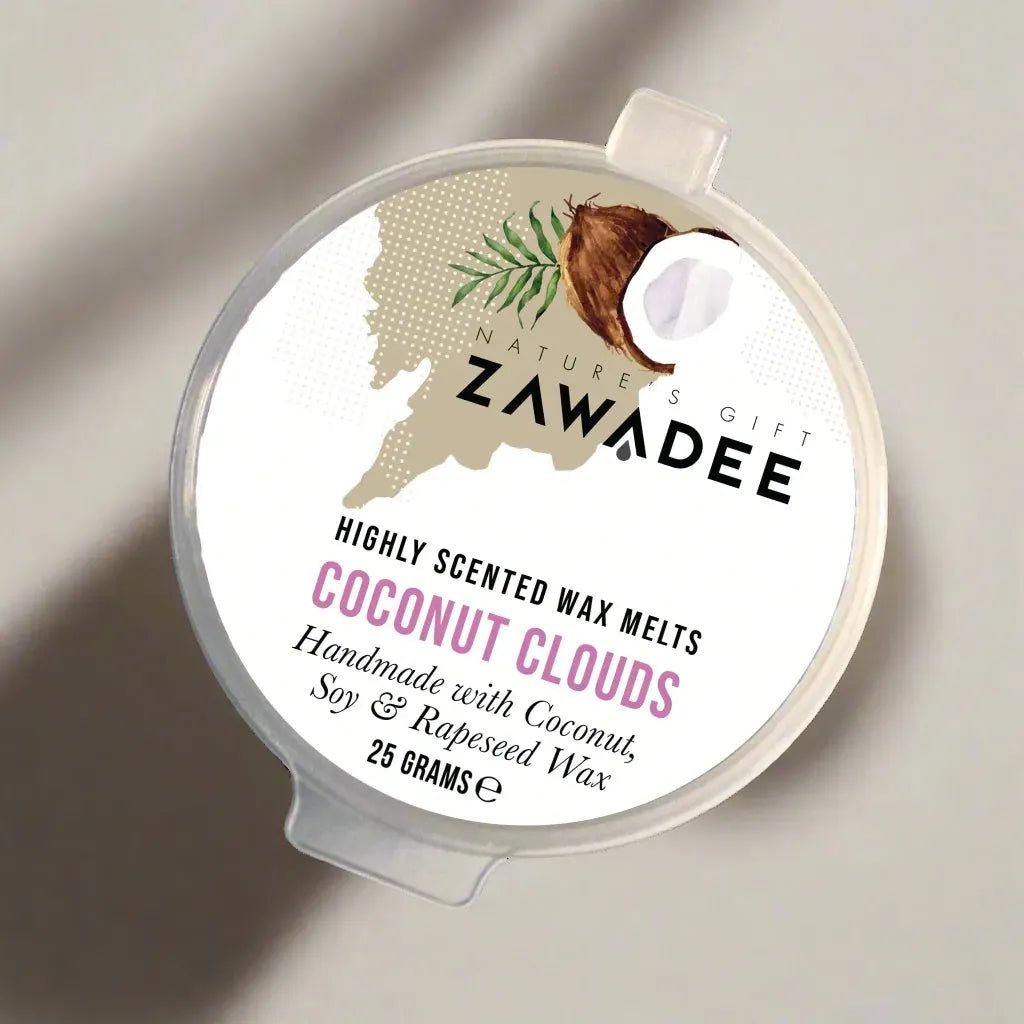 Coconut Clouds Strong Scented High End Wax Melt - Zawadee_Wax Melts