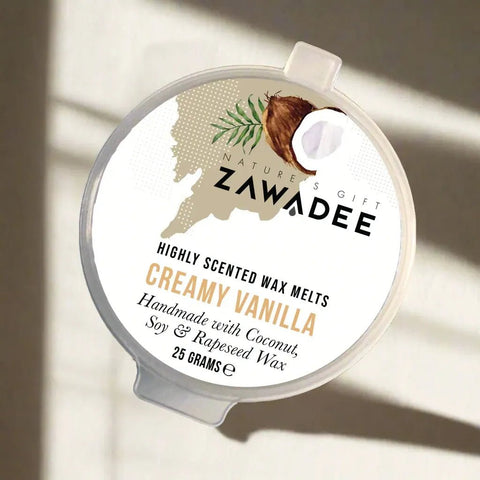 Creamy Vanilla Strong Scented High End Wax Melt - Zawadee_Wax Melts