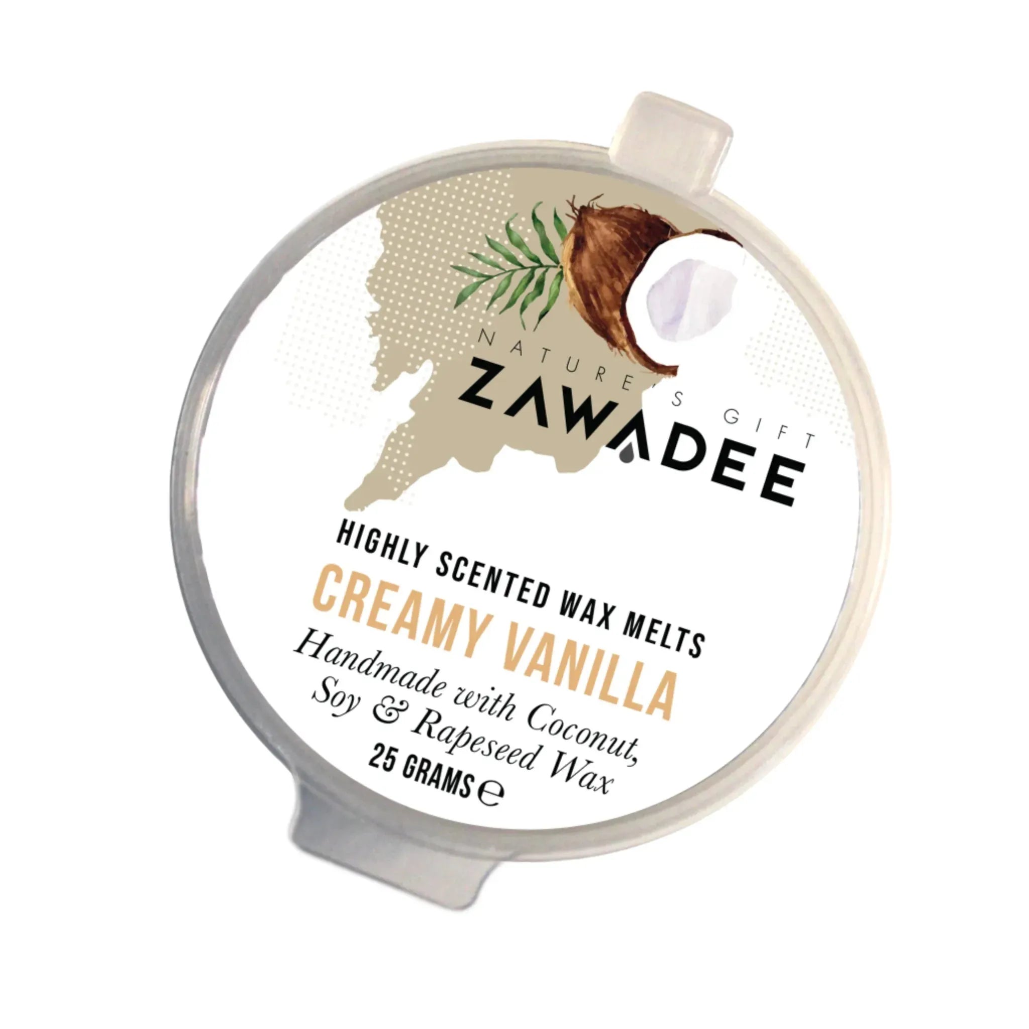 Creamy Vanilla Strong Scented High End Wax Melt - Zawadee_Wax Melts