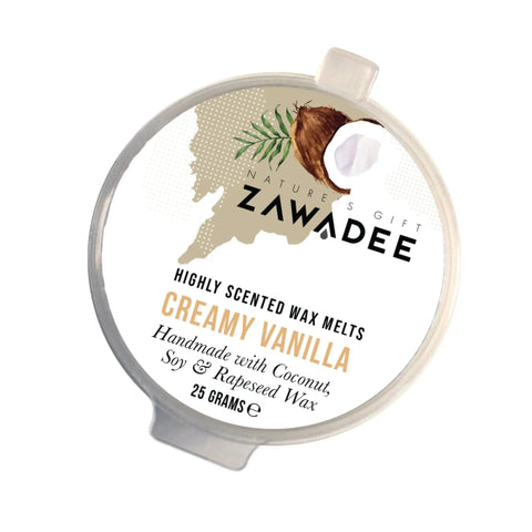 Creamy Vanilla Strong Scented High End Wax Melt - Zawadee_Wax Melts