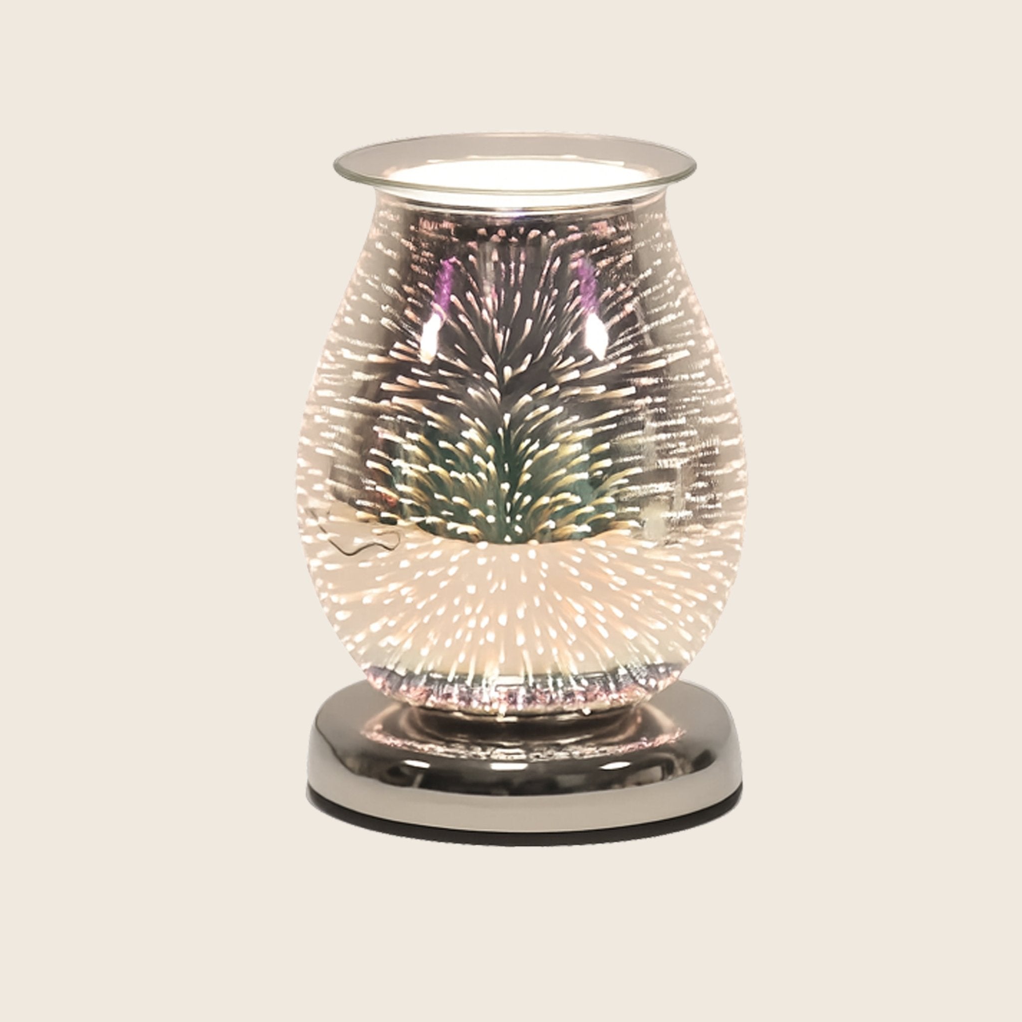 Electric Wax Burner - 3D Touch Aroma Lamp - Zawadee_Electric Wax Burner