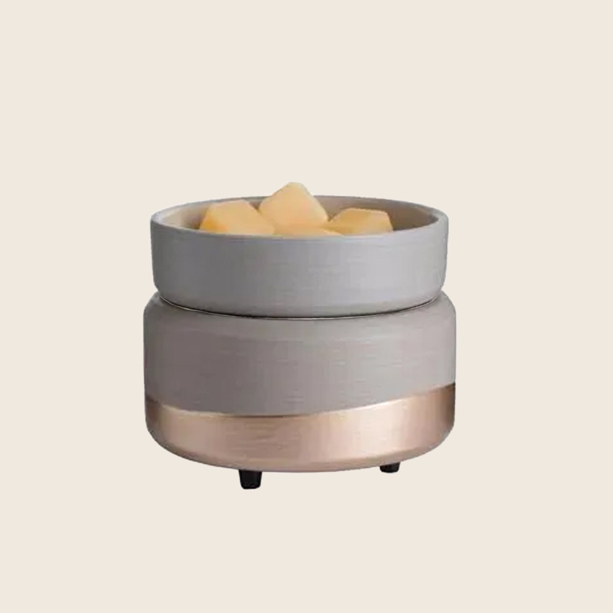 Electric Wax Burner - Rose Gold / Grey Ceramic - Zawadee_Electric Wax Burner