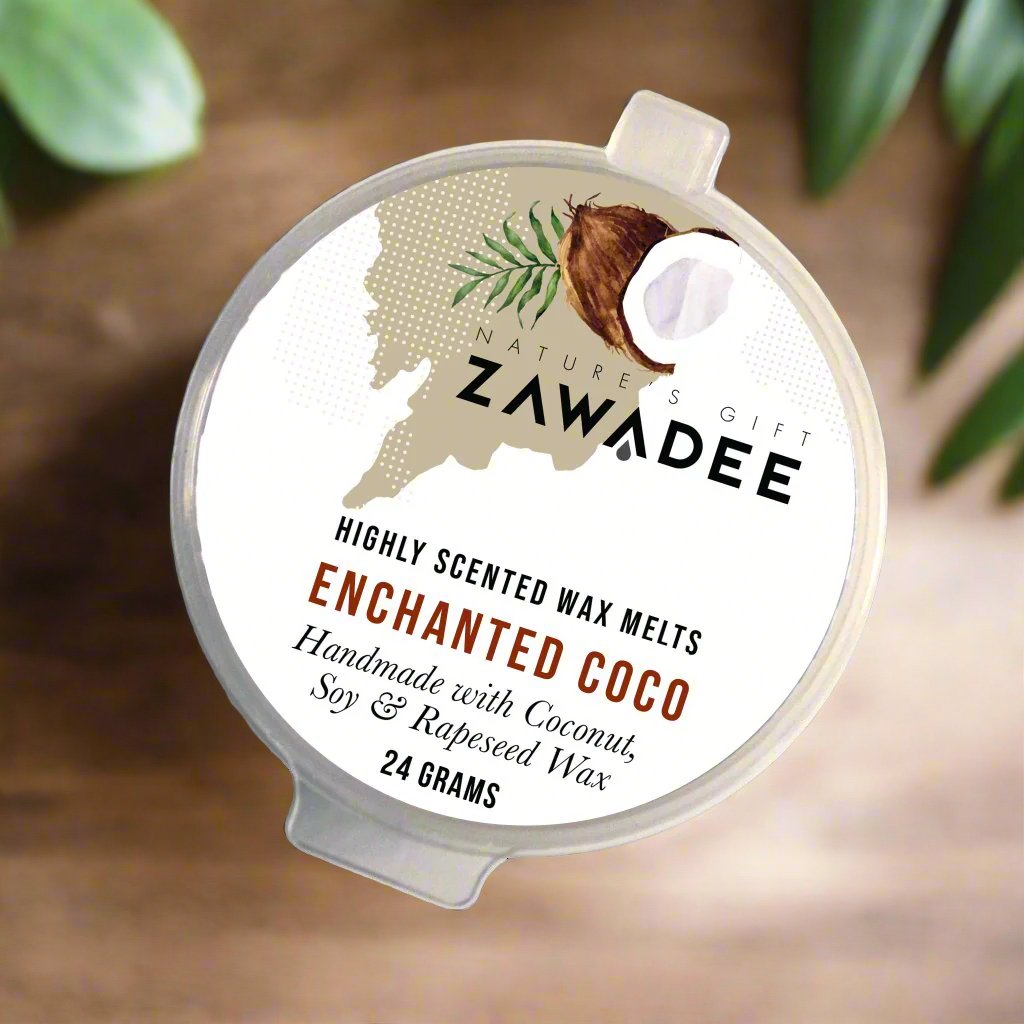 Enchanted Coco Scented Wax Melt Pots - Zawadee_Wax Melts