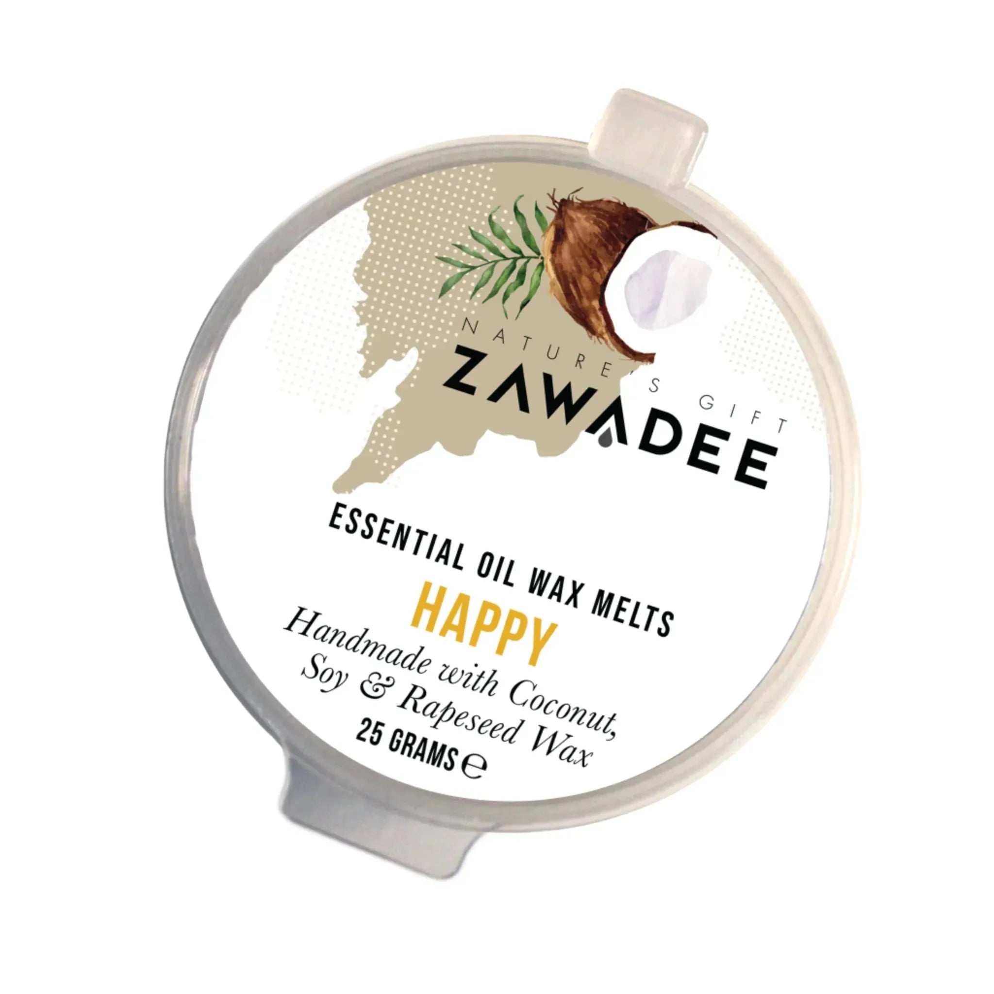 Happy Essential Oil Strong Scented High End Wax Melt - Zawadee_Wax Melts