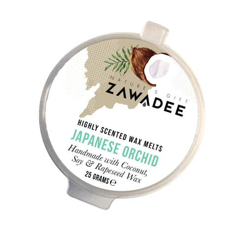 Japanese Orchid Scented Wax Melt Pot - Zawadee_Wax Melts