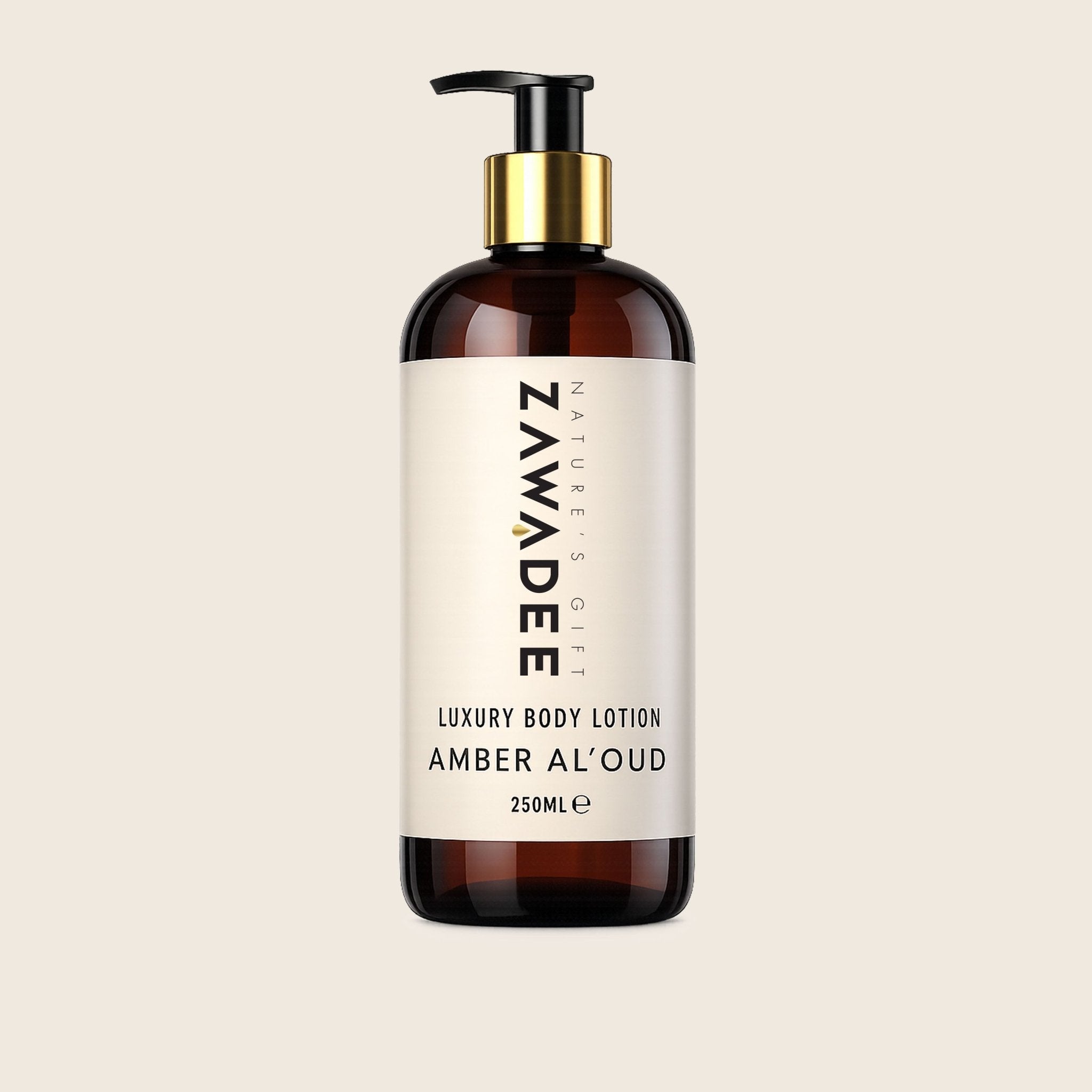 Luxury Body Lotion – Amber Al'Oud - Zawadee_Beauty