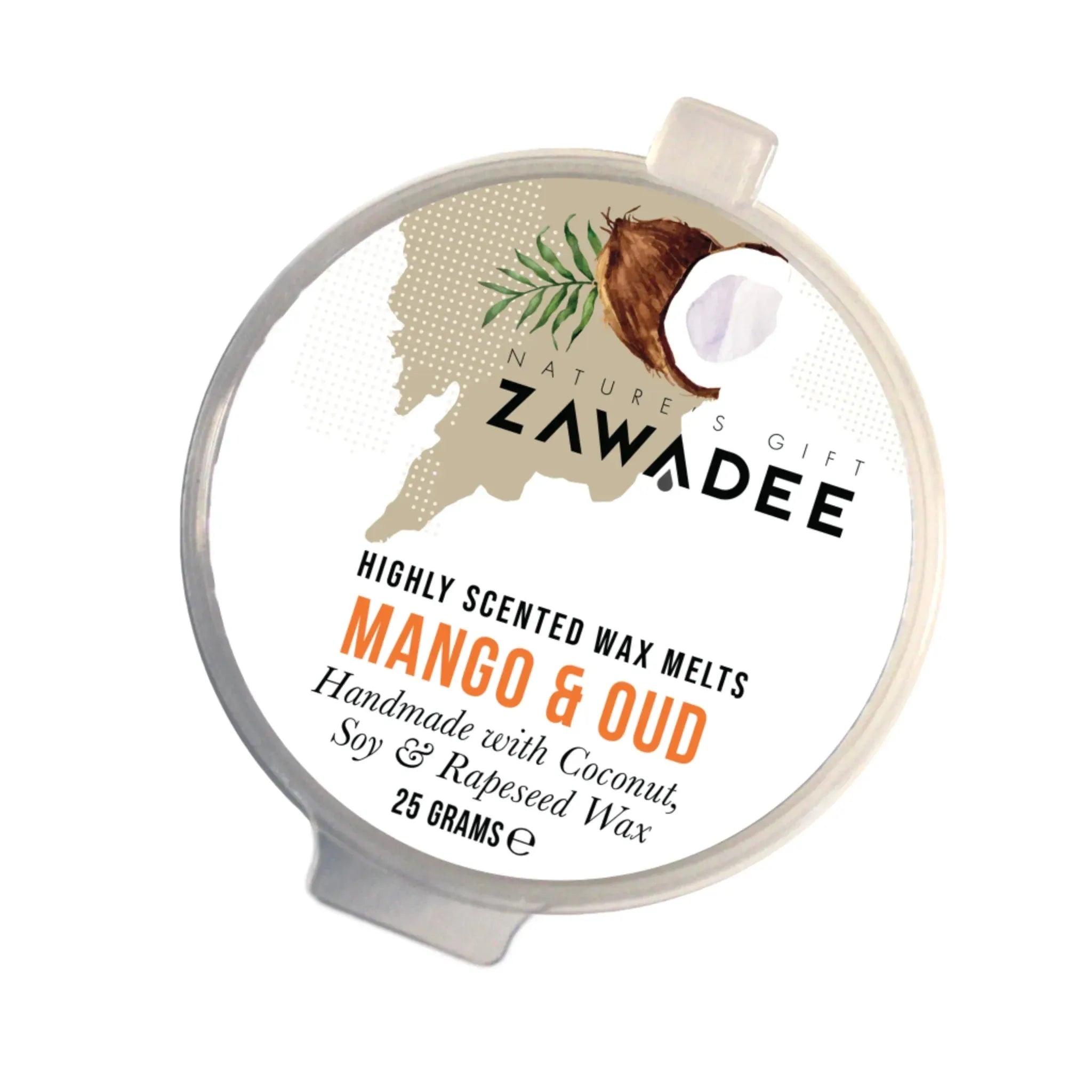 Mango Oud Strong Scented High End Wax Melt - Zawadee_Wax Melts