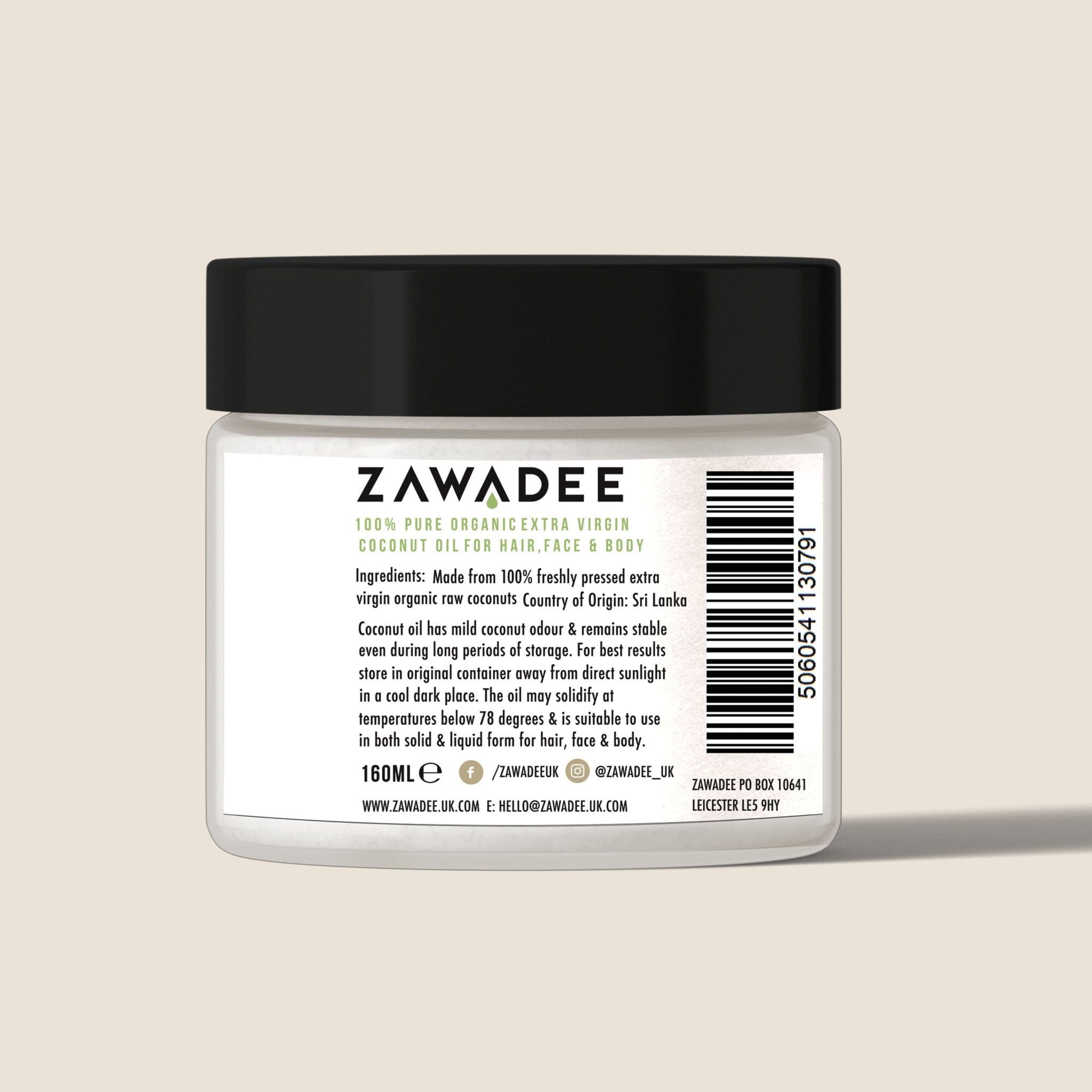 Multi - Use Coconut Oil (Hair, Skin & Ritual) - Zawadee_