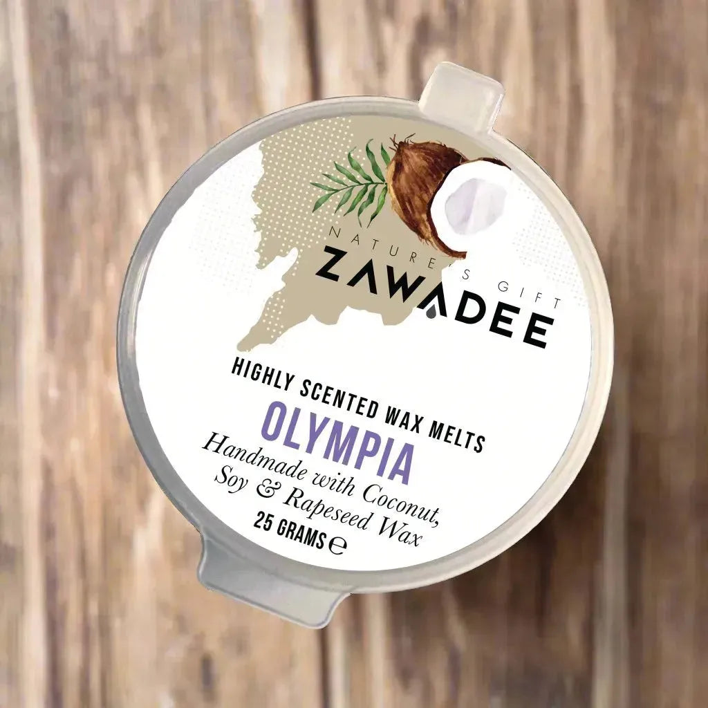 Olympia Scented Wax Melt Pots - Zawadee_Wax Melts