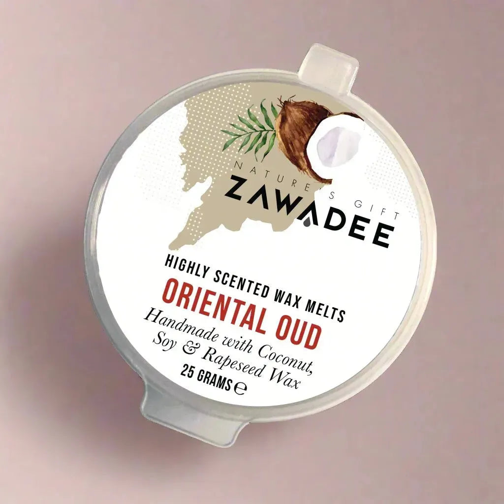 Oriental Oud Scented Wax Melt Pot - Zawadee_Wax Melts