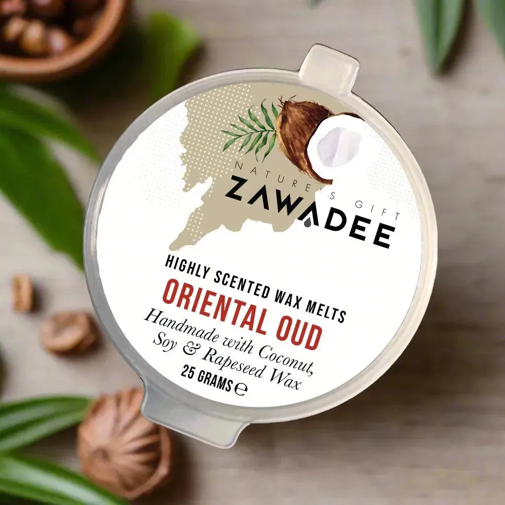 Oriental Oud Scented Wax Melt Pot - Zawadee_Wax Melts