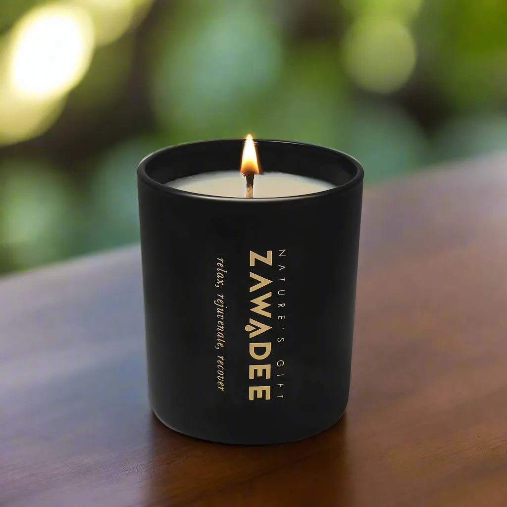 Oud Wood Scented Candle - Zawadee_Candles