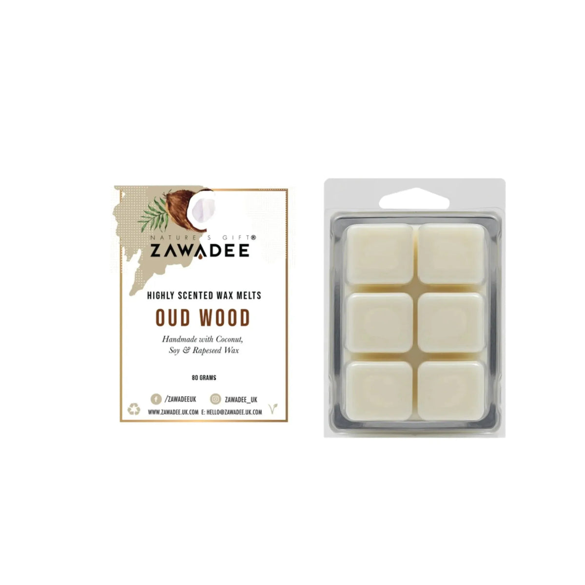 Oud Wood Scented Wax Melts - Zawadee_Wax Melts