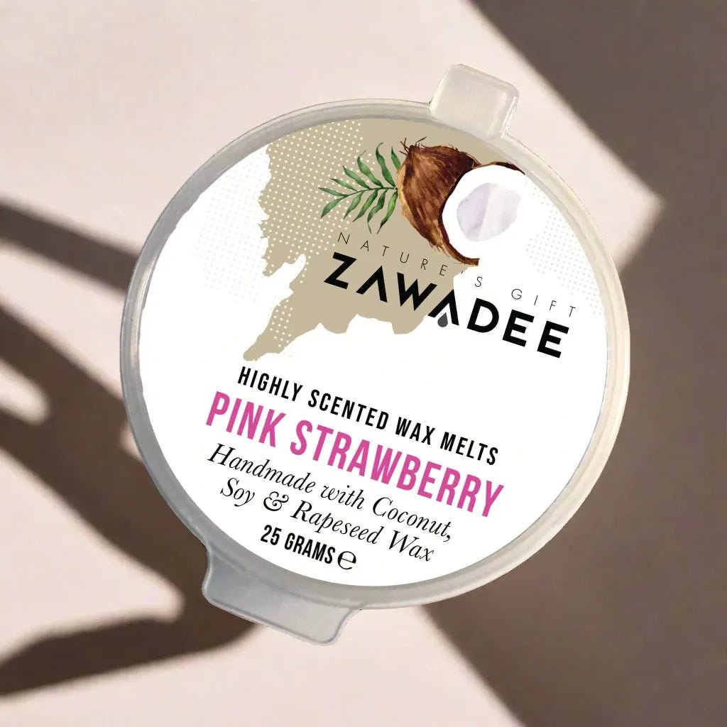 Pink Strawberry Strong Scented High End Wax Melt - Zawadee_Wax Melts