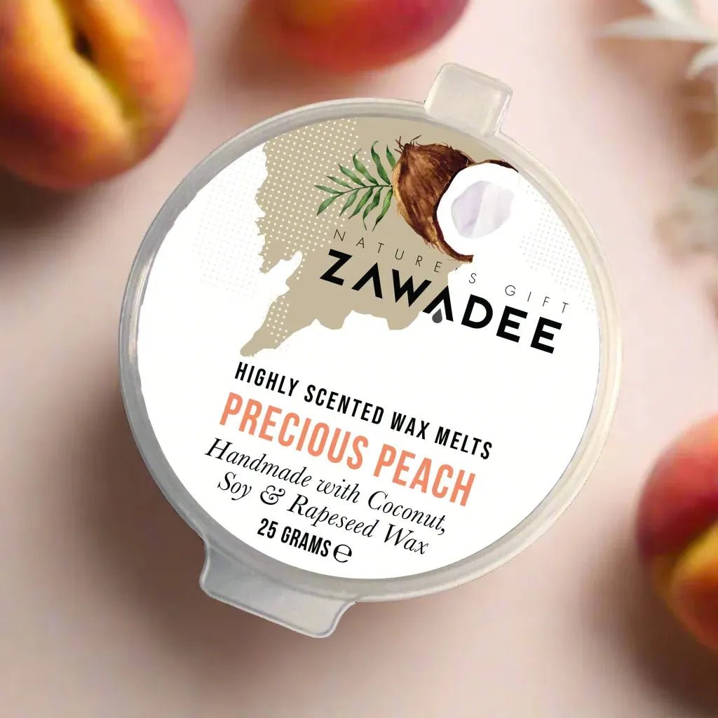 Precious Peach Strong Scented High End Wax Melt - Zawadee_Wax Melts