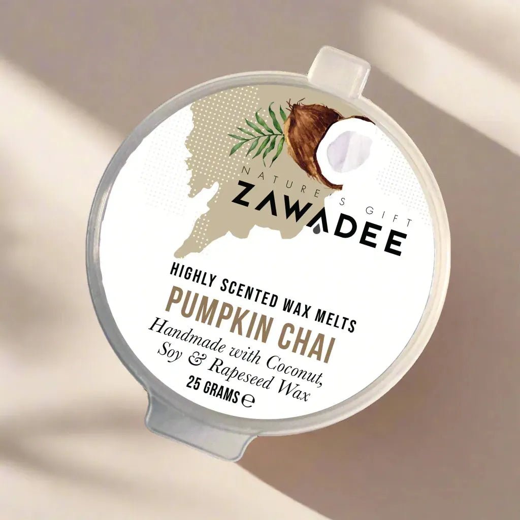 Pumpkin Chai Scented High End Wax Melt - Zawadee_Wax Melts