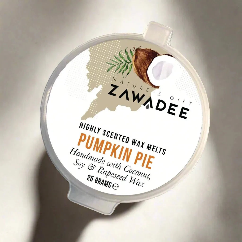 Pumpkin Pie Scented Wax Melt Pots - Zawadee_Wax Melts