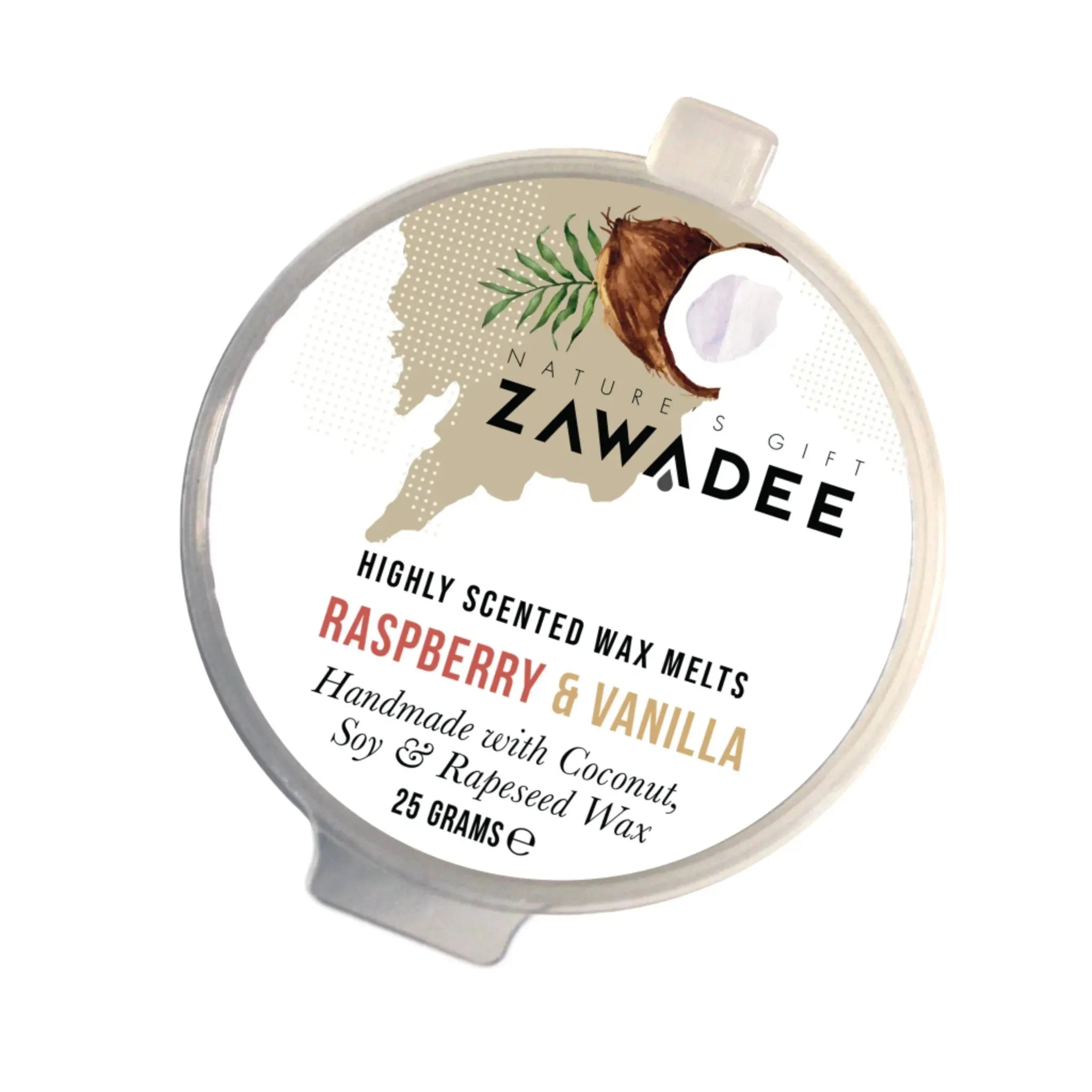 Raspberry & Vanilla Strong Scented High End Wax Melt - Zawadee_Wax Melts