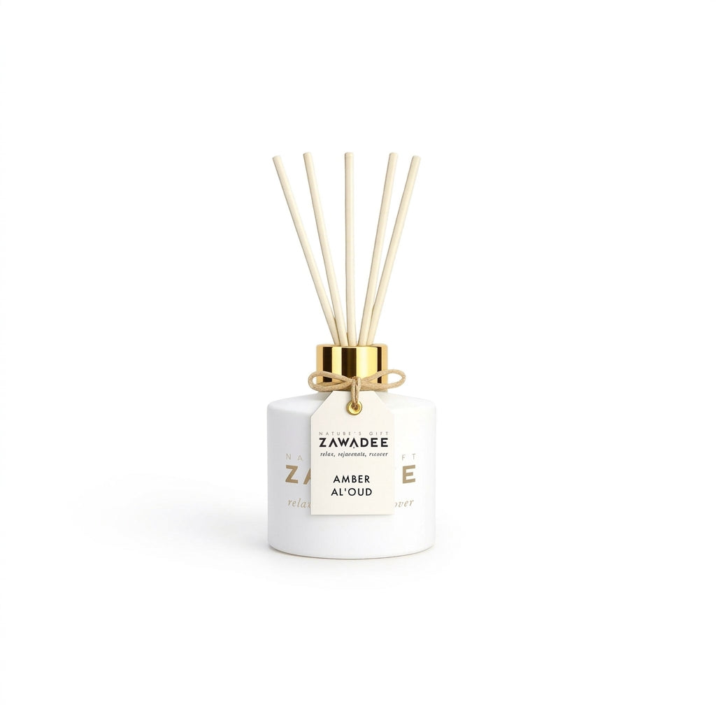 Reed Diffuser | Amber Al'Oud - Zawadee_Reed Diffuser