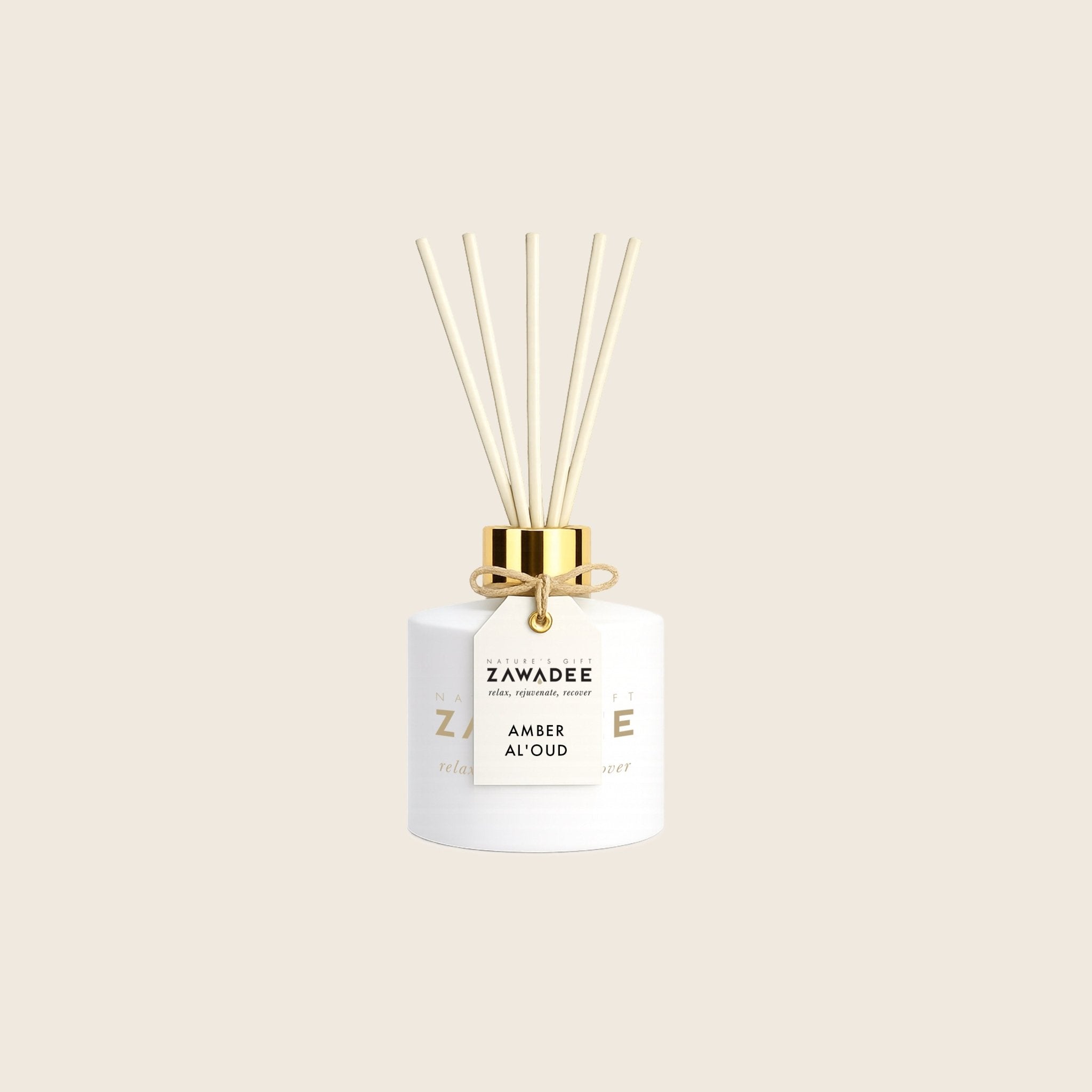 Reed Diffuser | Amber Al'Oud - Zawadee_Reed Diffuser