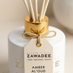 Reed Diffuser | Amber Al'Oud - Zawadee_Reed Diffuser