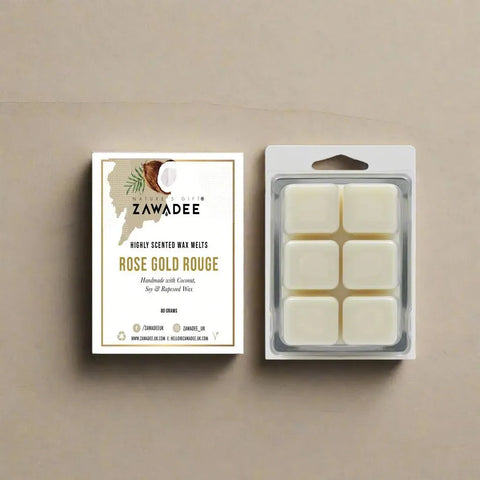 Rose Gold Rouge Scented Wax Melts - Zawadee_Wax Melts