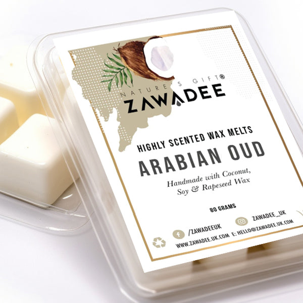 Arabian Oud Scented Wax Melt Made by Zawadee