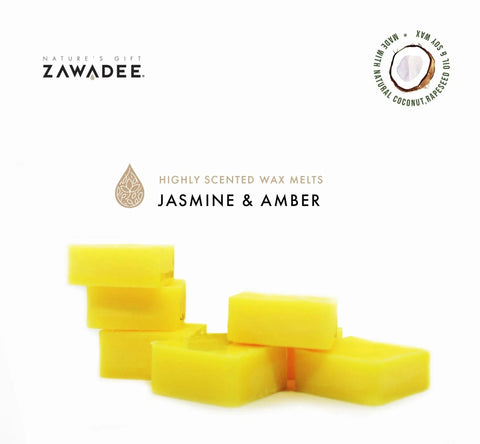 Sweet Jasmine & Amber Wax Melts / Tarts - Zawadee_Wax Melts