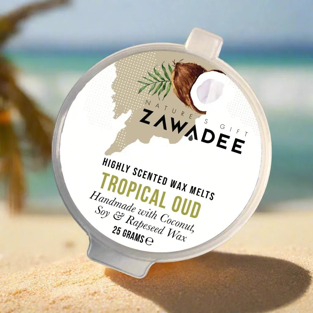 Tropical Oud Strong Scented High End Wax Melt - Zawadee_Wax Melts