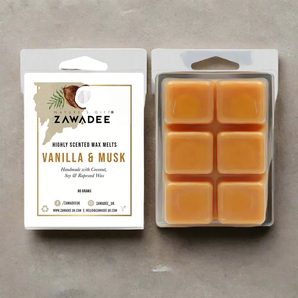 Vanilla Musk Scented Wax Melts - Zawadee_Wax Melts