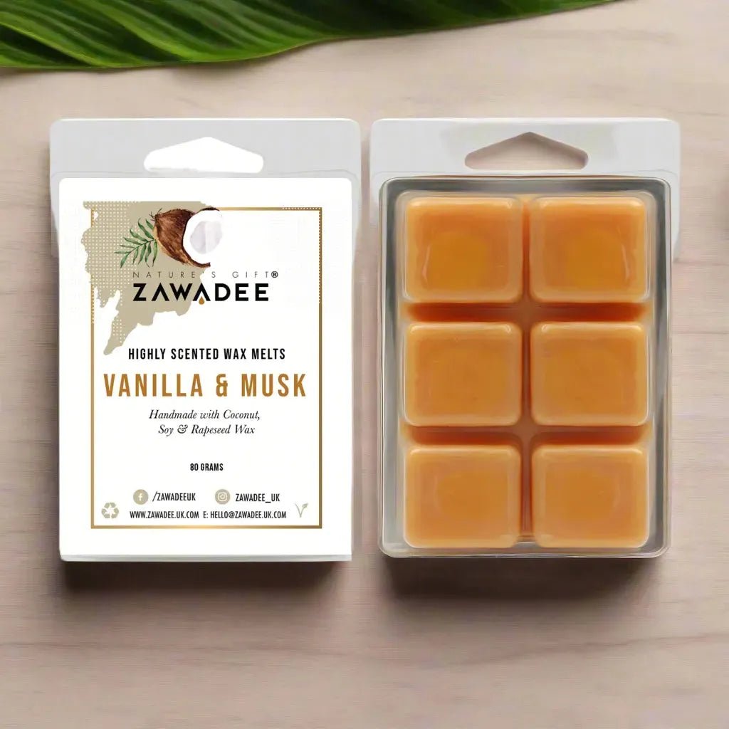 Vanilla Musk Scented Wax Melts - Zawadee_Wax Melts