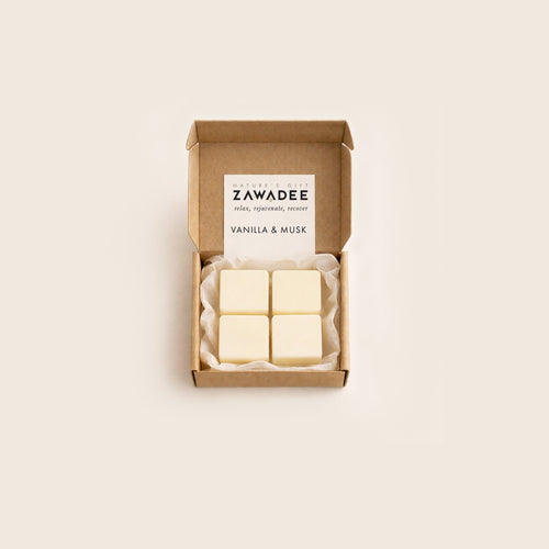 Vanilla & Musk Wax Melts – Warm Vanilla Musk Blend | Zawadee Home Ritual Collection - Zawadee_Wax Melts